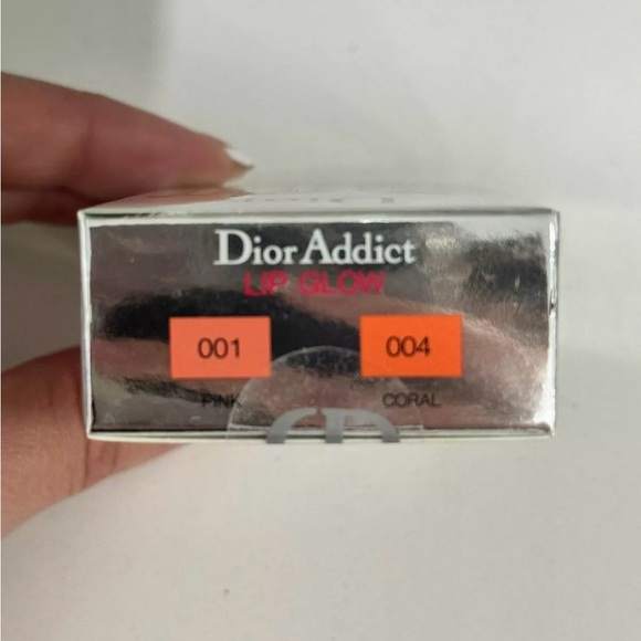 1 left! Dior Addict Lip Glow Reviver Duo 001 Pink 004 Coral NWB - Picture 3 of 3